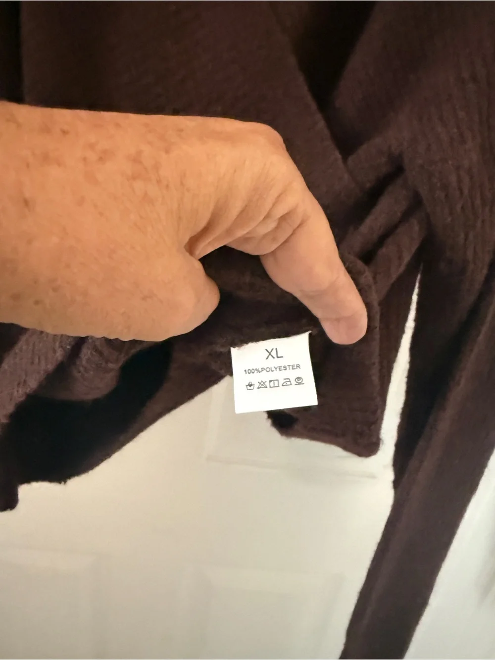 Brown Women's Lightweight Knit Sweater